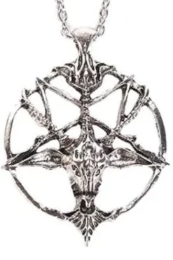Gothic and Steampunk Jewellery Baphomet Gothic Necklace