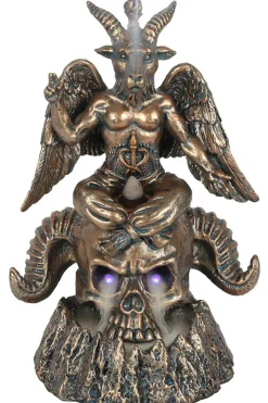 Something Different Baphomet LED Backflow Incense Burner