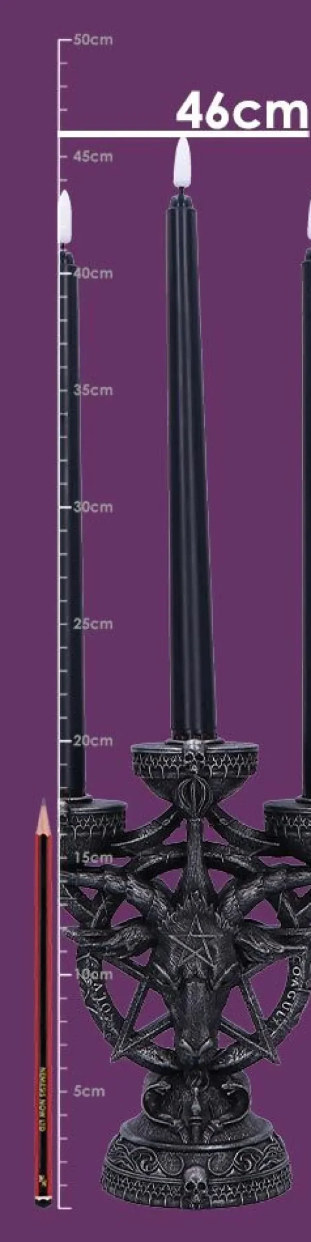 Nemesis Now Baphomets Radiance Candelabra