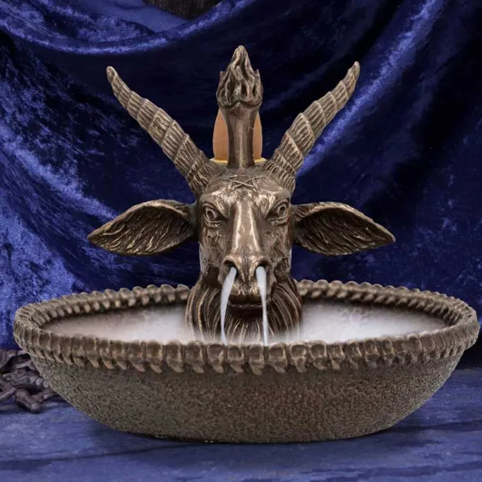 Nemesis Now Baphomets Wealth Backflow Incense Burner