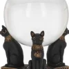 Nemesis Now Bastet's Honour Crystal Ball Holder 12.7cm