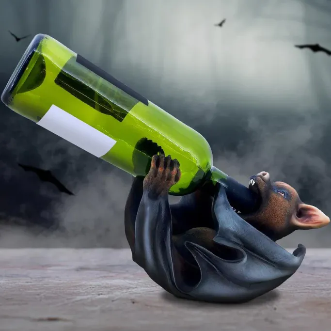 Nemesis Now Bat Guzzler Wine Bottle Holder
