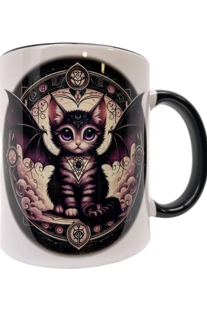Oakhart Industries Batcat Mug Art058