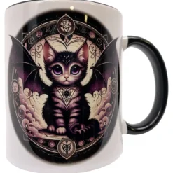 Oakhart Industries Batcat Mug Art058