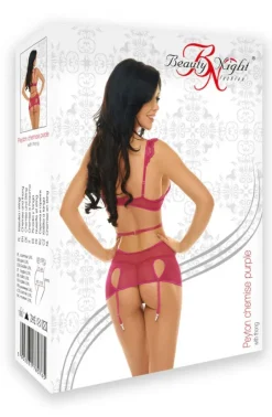 Beauty Night Peyton Chemise Purple (L/XL)