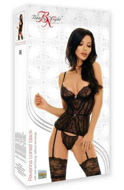 Beauty Night Ravenna Corset Black