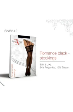 Beauty Night Romance Stockings Black