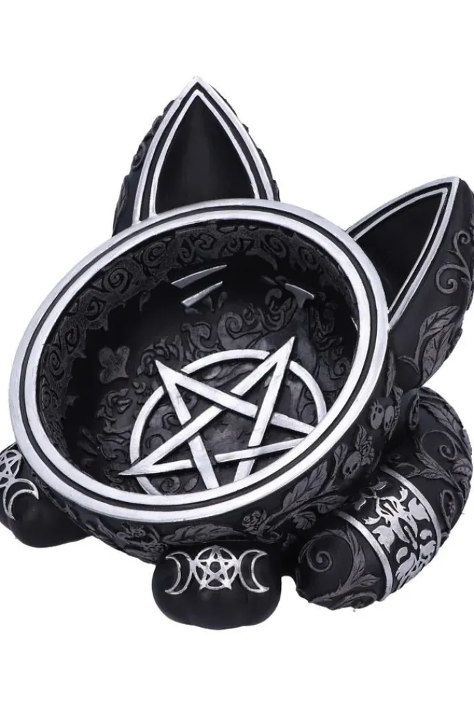 Nemesis Now Black Cat Magic Trinket Bowl