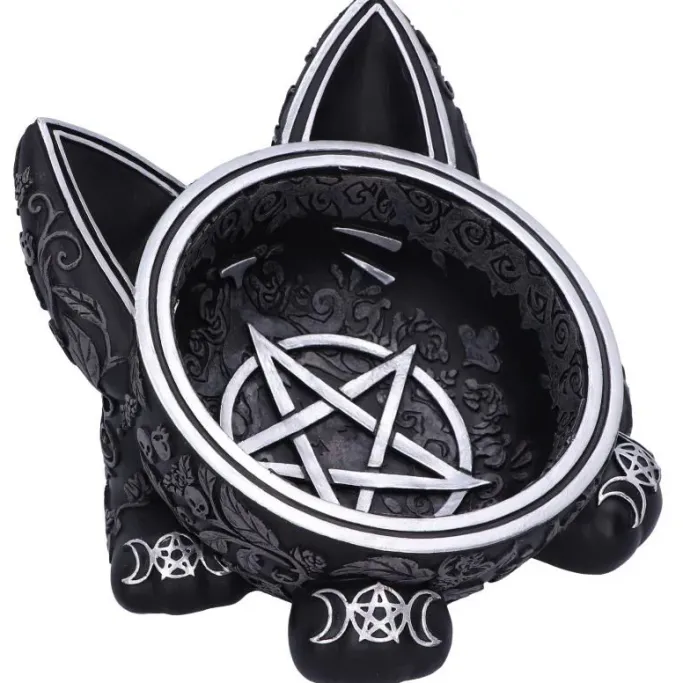 Nemesis Now Black Cat Magic Trinket Bowl