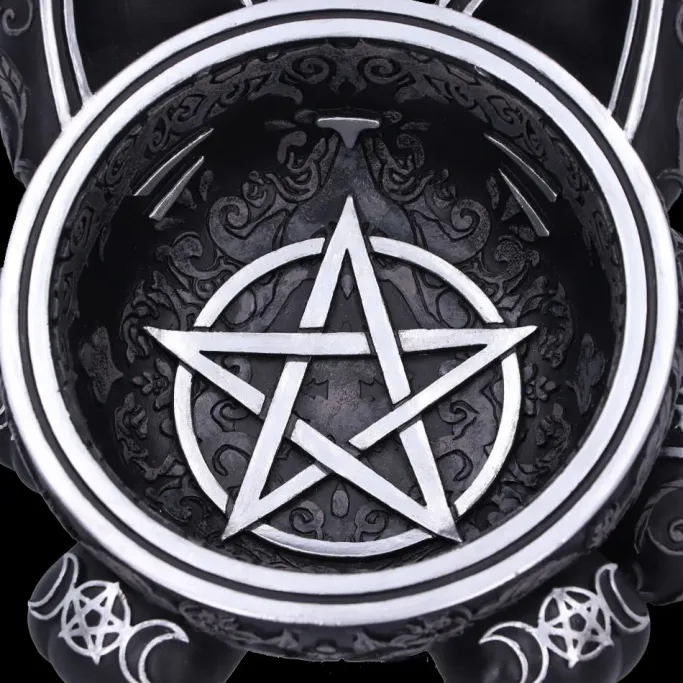 Nemesis Now Black Cat Magic Trinket Bowl