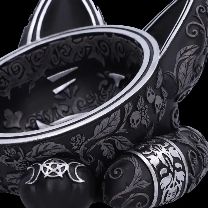 Nemesis Now Black Cat Magic Trinket Bowl