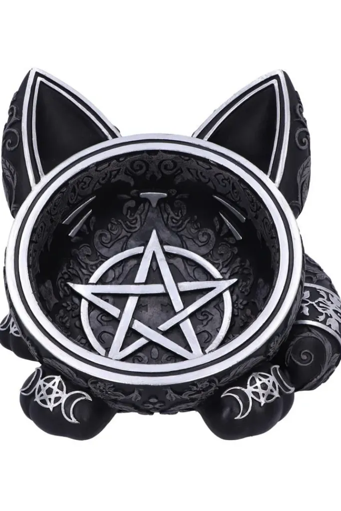 Nemesis Now Black Cat Magic Trinket Bowl