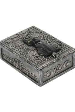 Something Different Black Cat Resin Box