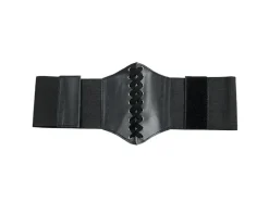 Gothic Accessories Black Corset Style Waist Belt
