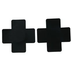 Nipple Pasties Black Cross Pasties