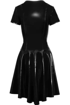 Black Level Vinyl Dress