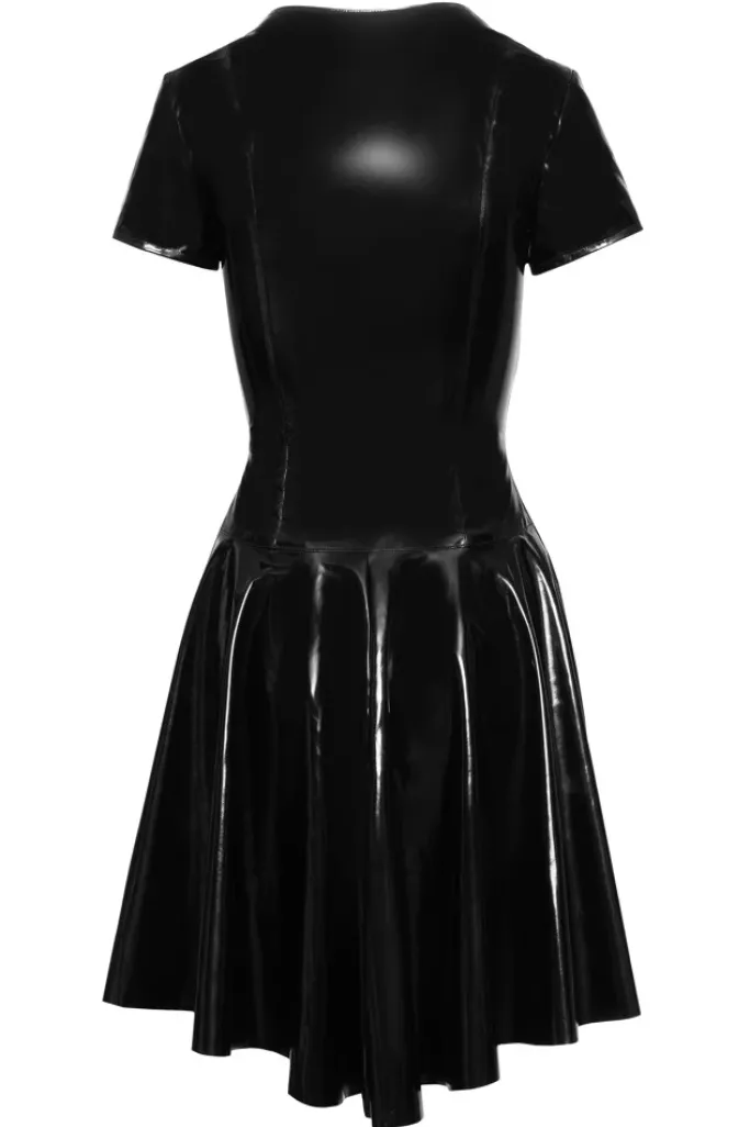 Black Level Vinyl Dress