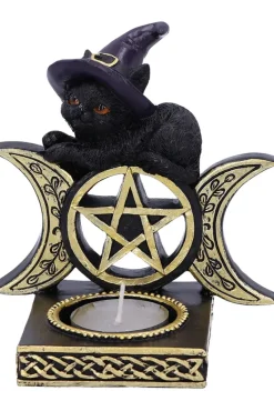 Nemesis Now Black Magic Tea Light Holder