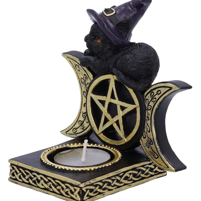 Nemesis Now Black Magic Tea Light Holder