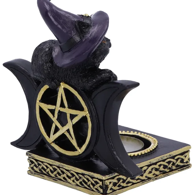 Nemesis Now Black Magic Tea Light Holder
