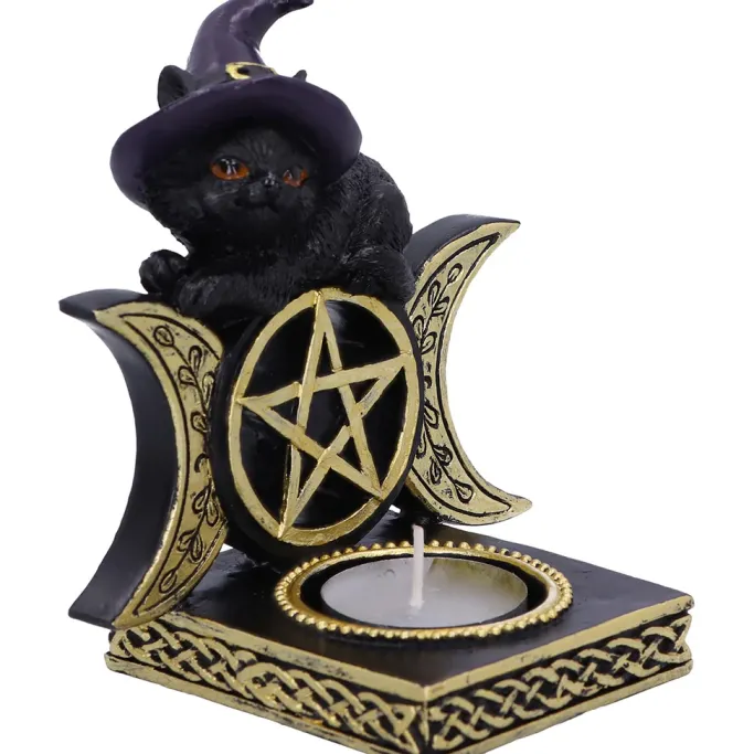 Nemesis Now Black Magic Tea Light Holder