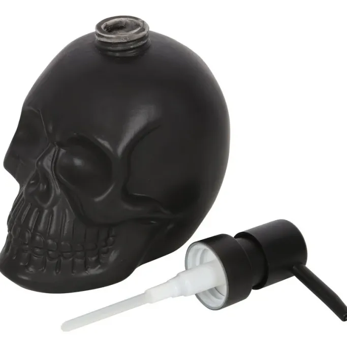 Something Different Black Skull Soap Dispenser