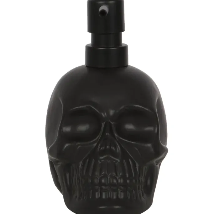 Something Different Black Skull Soap Dispenser