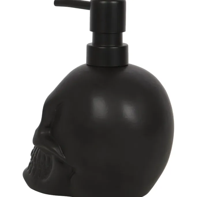 Something Different Black Skull Soap Dispenser