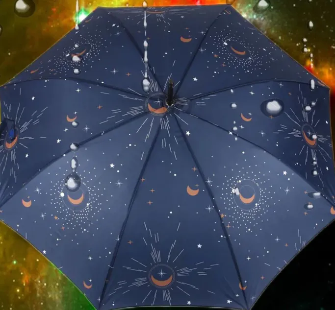 Something Different Blue Constellation Umbrella