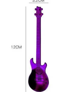 Gothic Accessories Blue Guitar Teaspoon