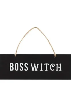 Something Different Boss Witch Wall Sign 20cm
