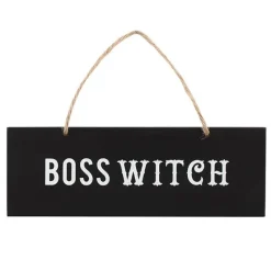 Something Different Boss Witch Wall Sign 20cm