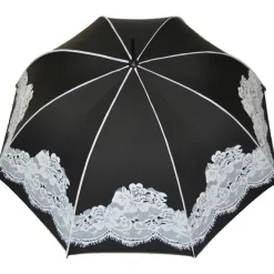 Soake Boutique Vintage Print Umbrella Black