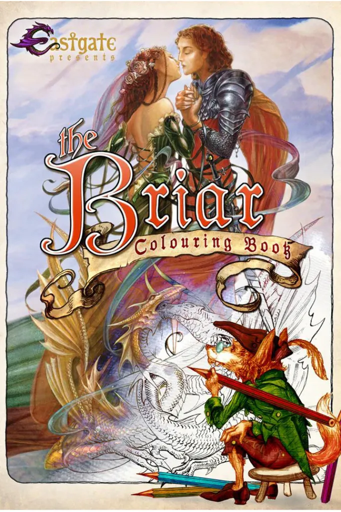 Eastgate Briar Art Colouring Book