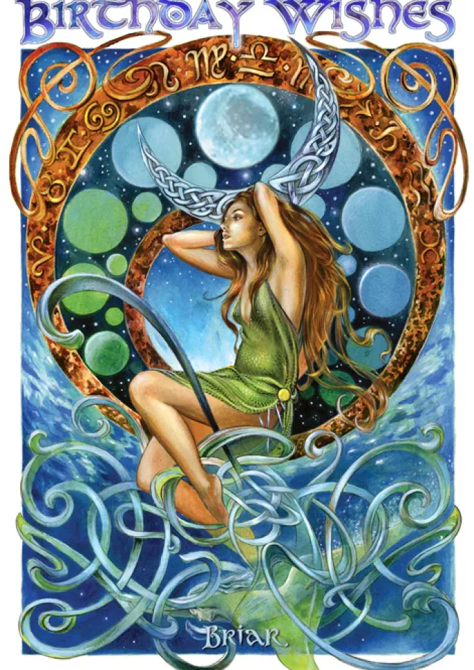 Eastgate Briar The Ebb and the Flow Birthday Card