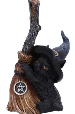 Nemesis Now Broom Guard Witches Cat