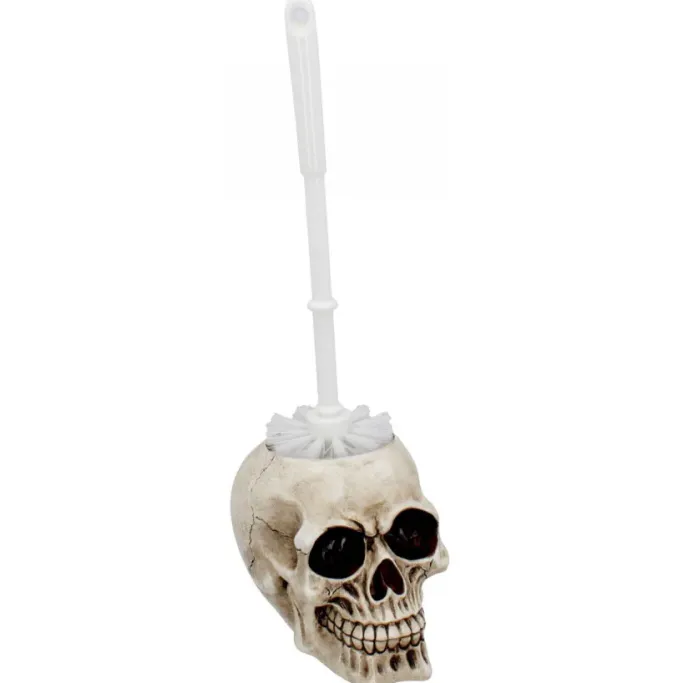 Nemesis Now Brush with Death Skull Toilet Brush