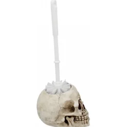Nemesis Now Brush with Death Skull Toilet Brush