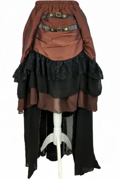 Burleska Catriana Maxi Skirt Brass