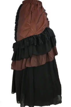 Burleska Catriana Maxi Skirt Brass