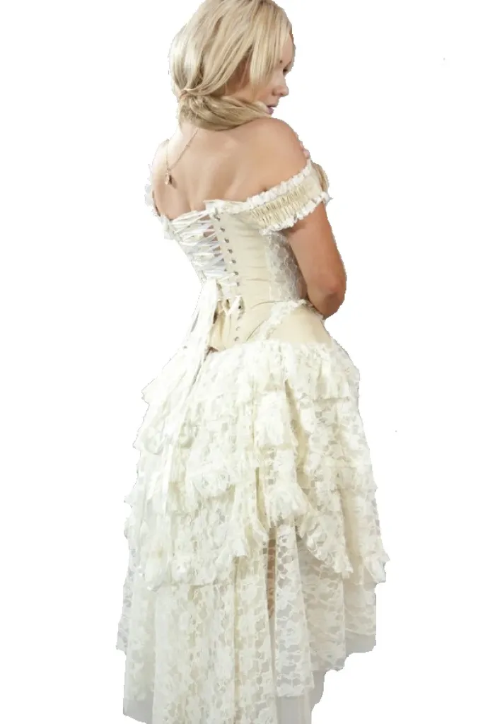 Burleska Ophelie Dress Cream