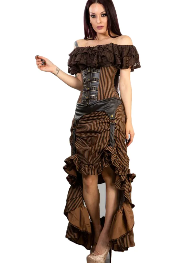 Burleska Steampunk Gemini Underbust Corset