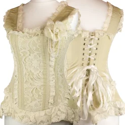 Burleska Steampunk Venice Bodice Cream