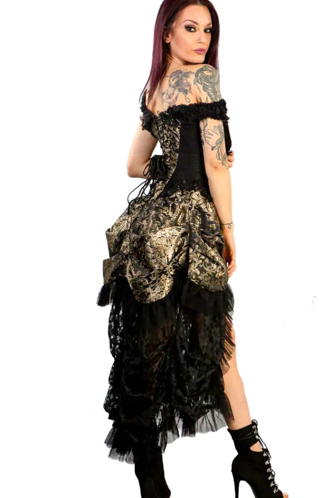 Burleska Versailles Gold Corset Dress