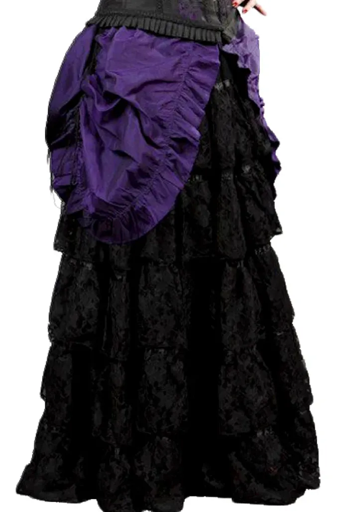 Burleska Victorian Gothic Maxi Skirt