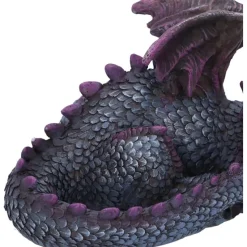 Nemesis Now Butterfly Rest Dragon Purple