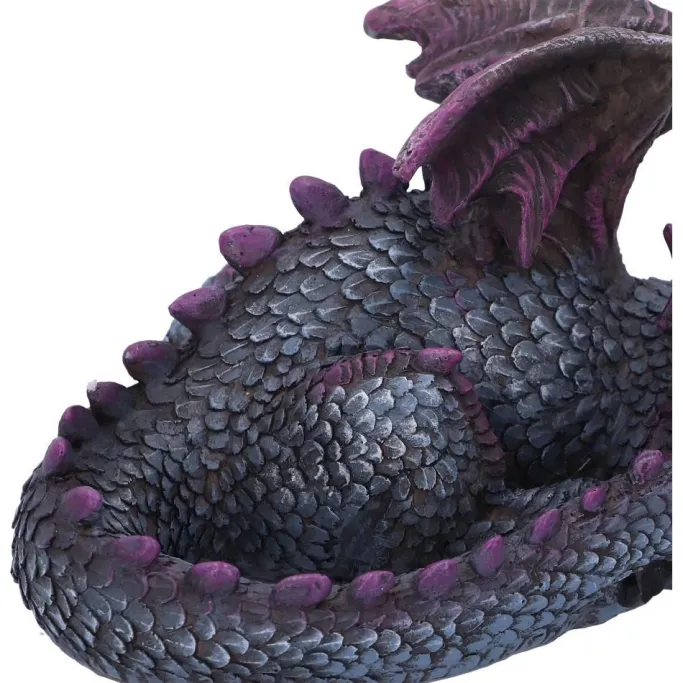 Nemesis Now Butterfly Rest Dragon Purple