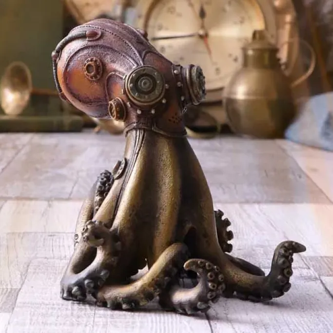 Nemesis Now Call of the Kraken Steampunk Phone Holder