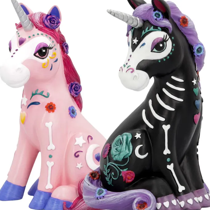 Nemesis Now Candycorn and Sugarcorn Unicorns