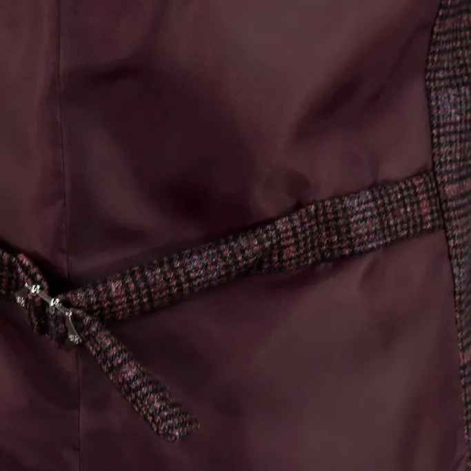 Kaymans Carly Wine Steampunk Waistcoat (46, 48)